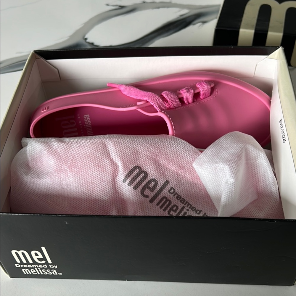 Mel Dreamed by Melissa Pink Sneakers